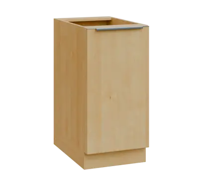 SIS - 4D spodní skříňka, 1-dveřová, pravá, 870x400x600, javor horský